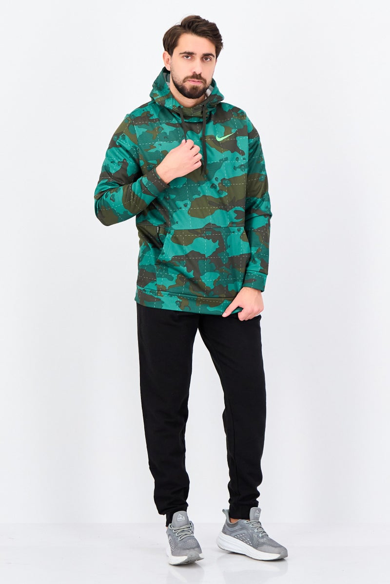 Nike Men Therma Fit Long Sleeve Camouflage  Outdoor Hoodie, Multicolor - Image 4